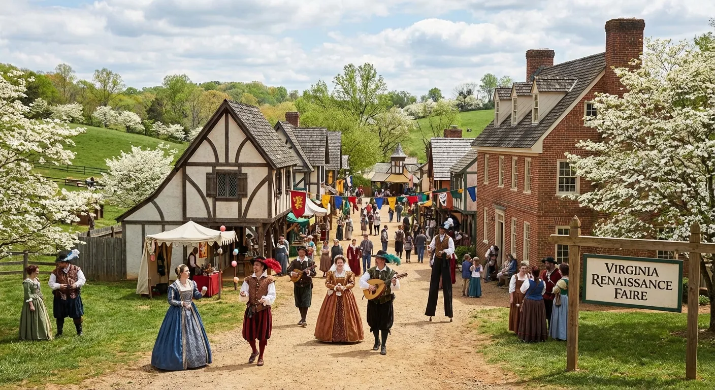 Renaissance Faires in Virginia 2026 - Complete Guide