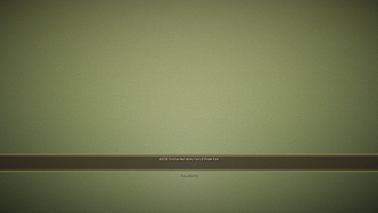 AGOSC Enchanted Valley Fairy & Pirate Fest