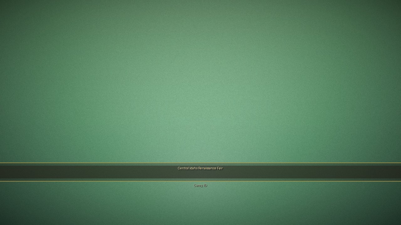 Central Idaho Renaissance Fair