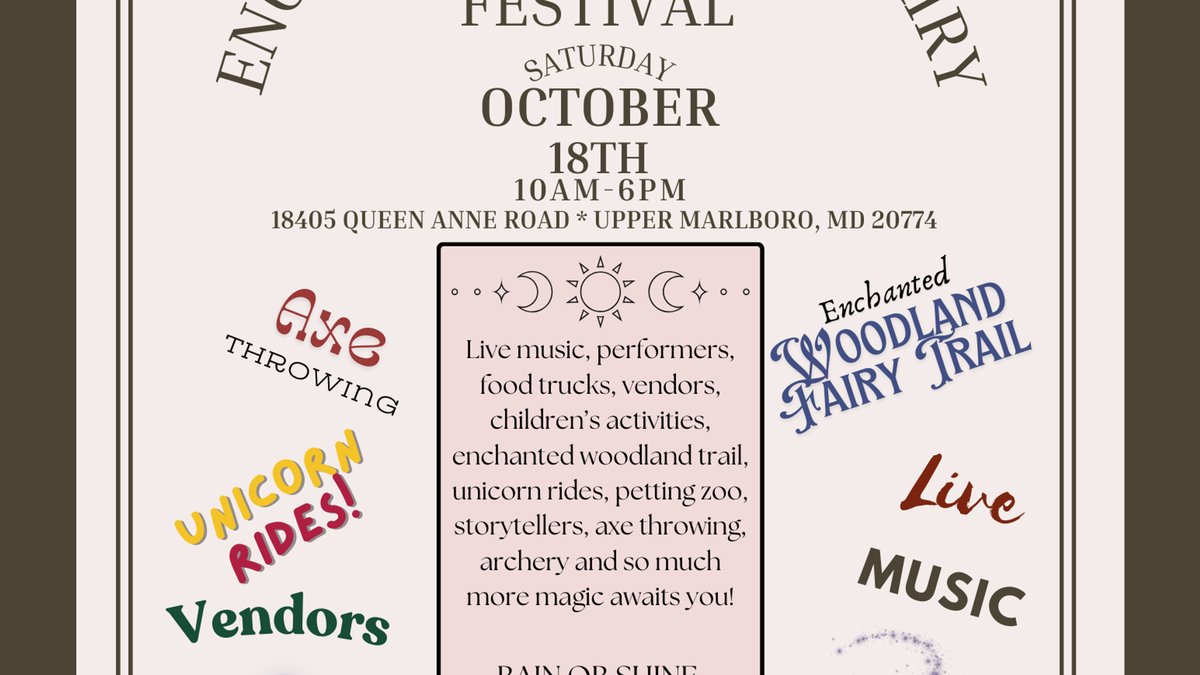 Enchanted Woodland Fairy Festival