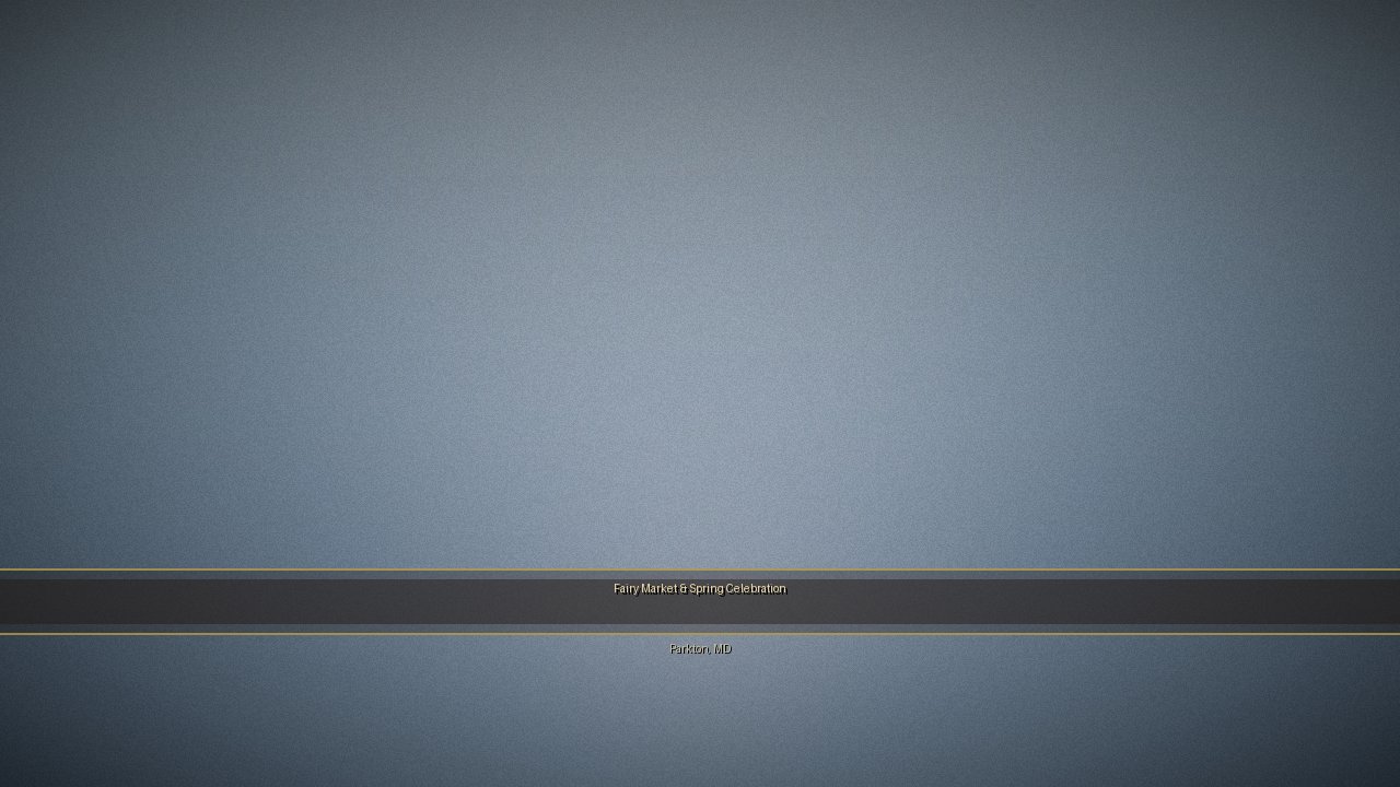 Fairy Market & Spring Celebration