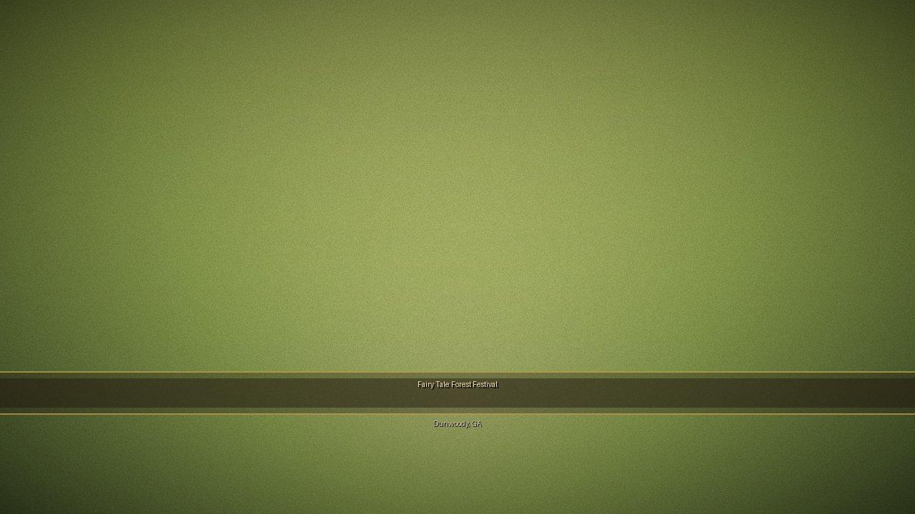 Fairy Tale Forest Festival