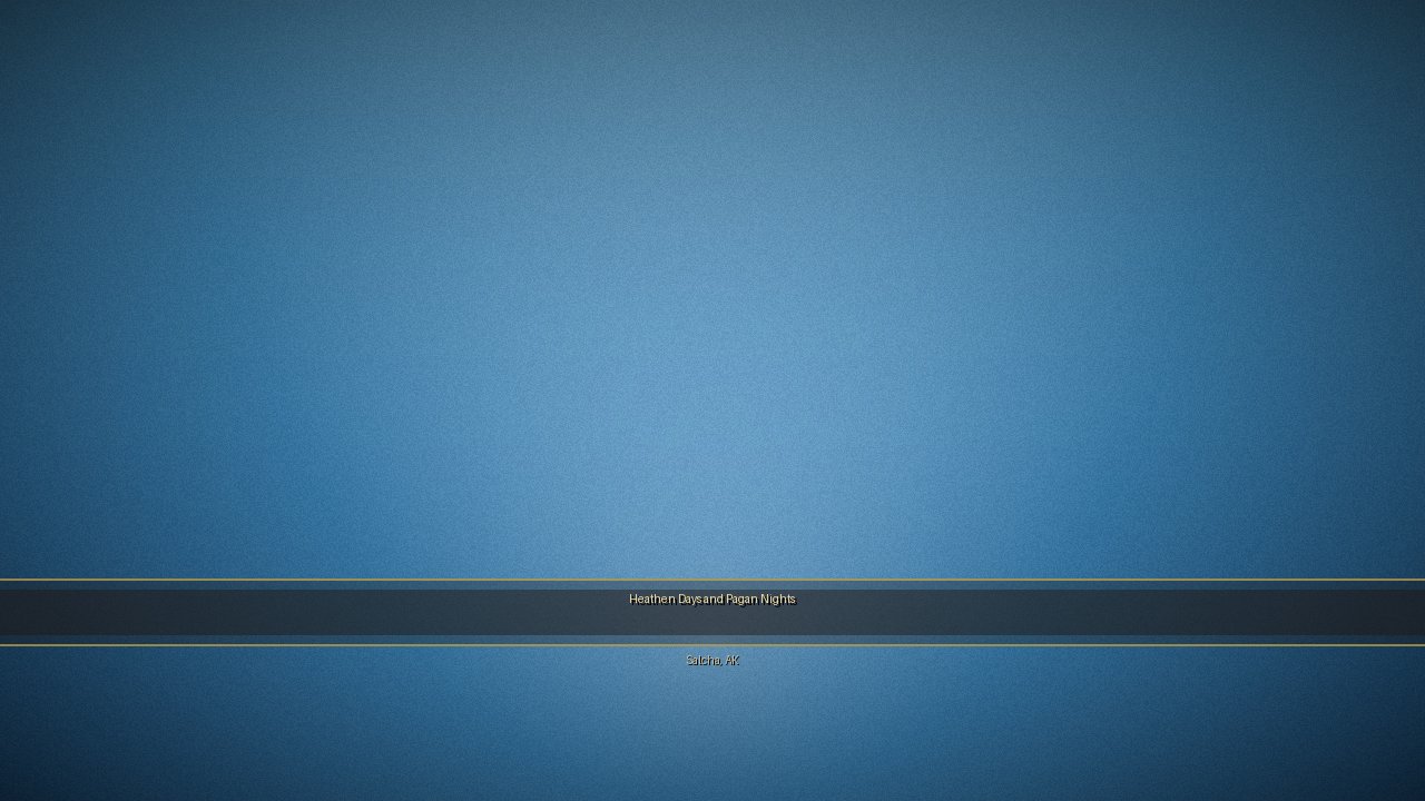 Heathen Days and Pagan Nights