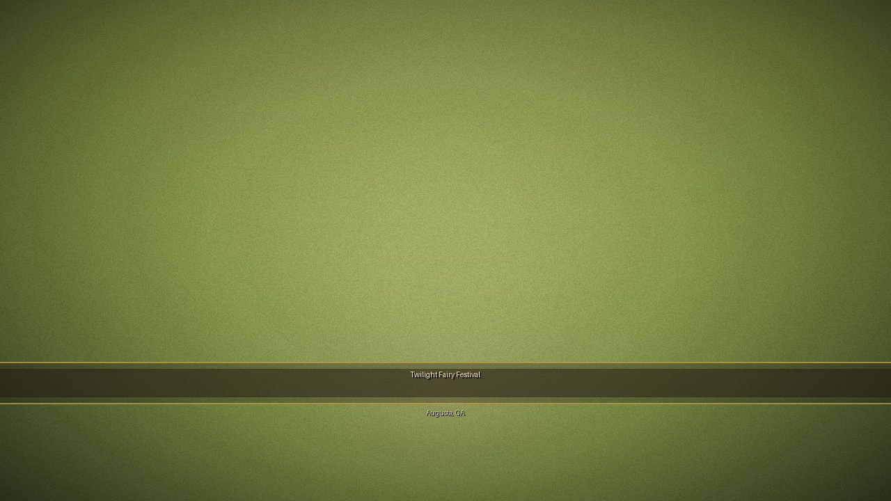 Twilight Fairy Festival