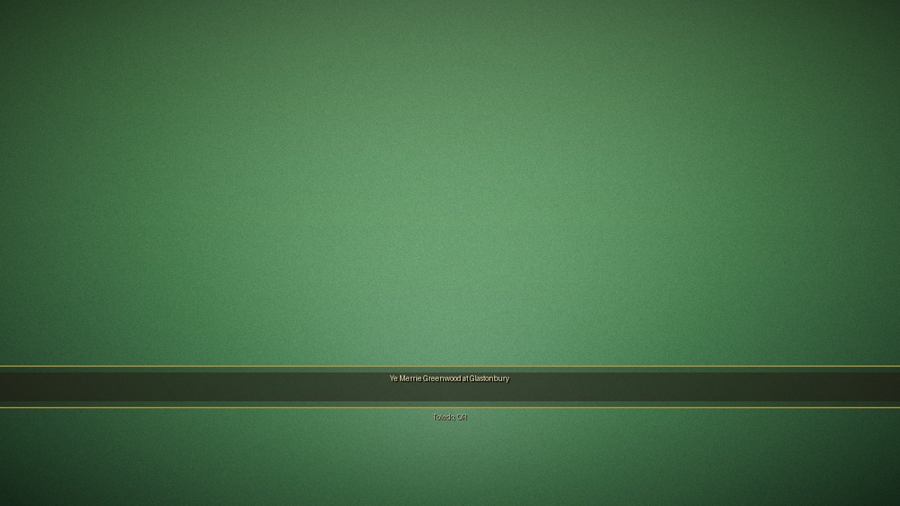 Ye Merrie Greenwood at Glastonbury